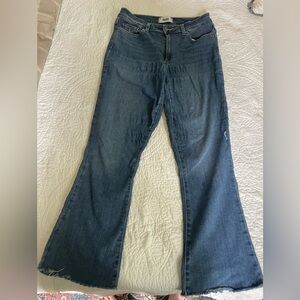 PAIGE Denim Rory crop flare